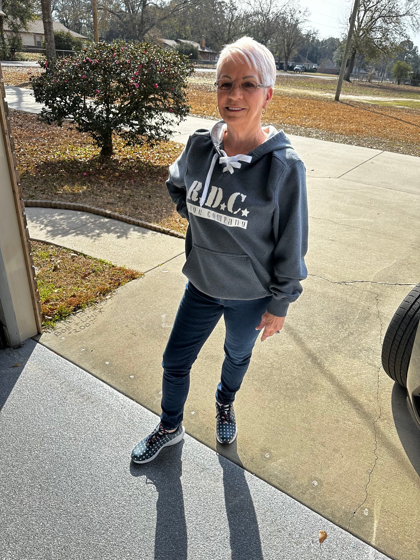 Grey Hockey R.D.C. Shoe Company Sweatshirt